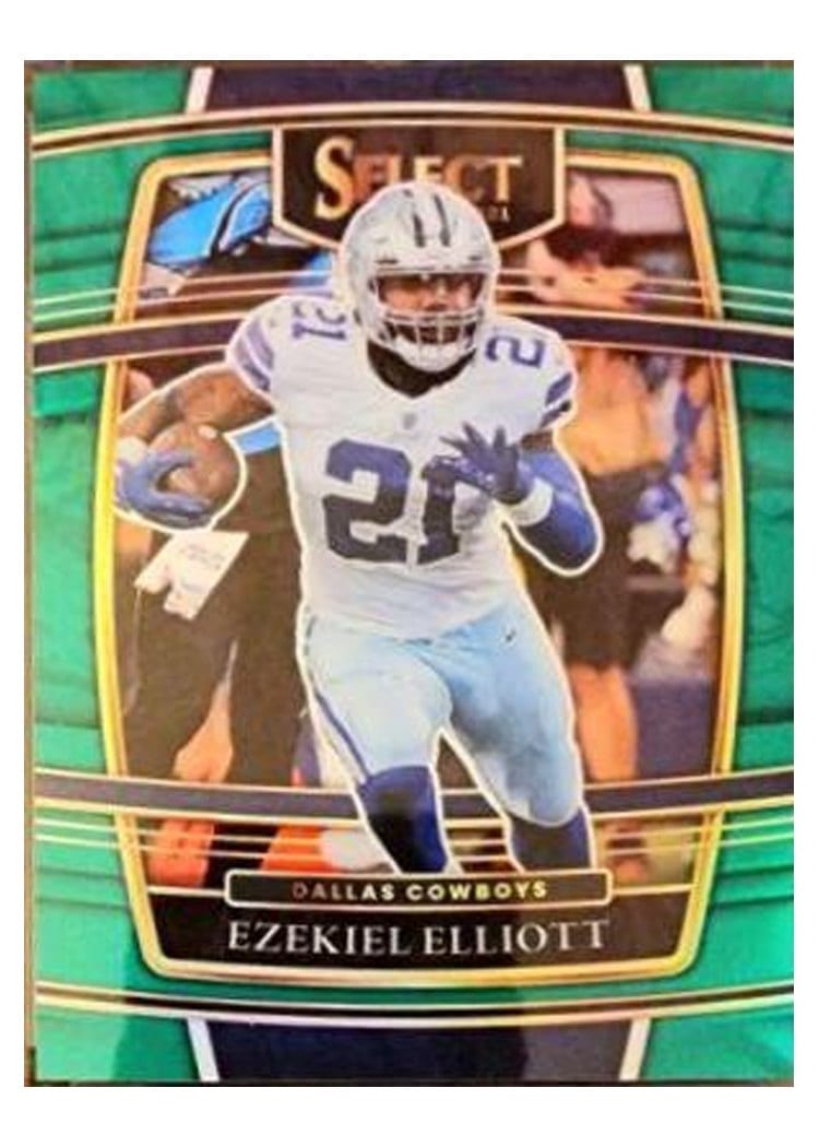 2021 Panini Select Base Set Ezekiel Elliott #11 card