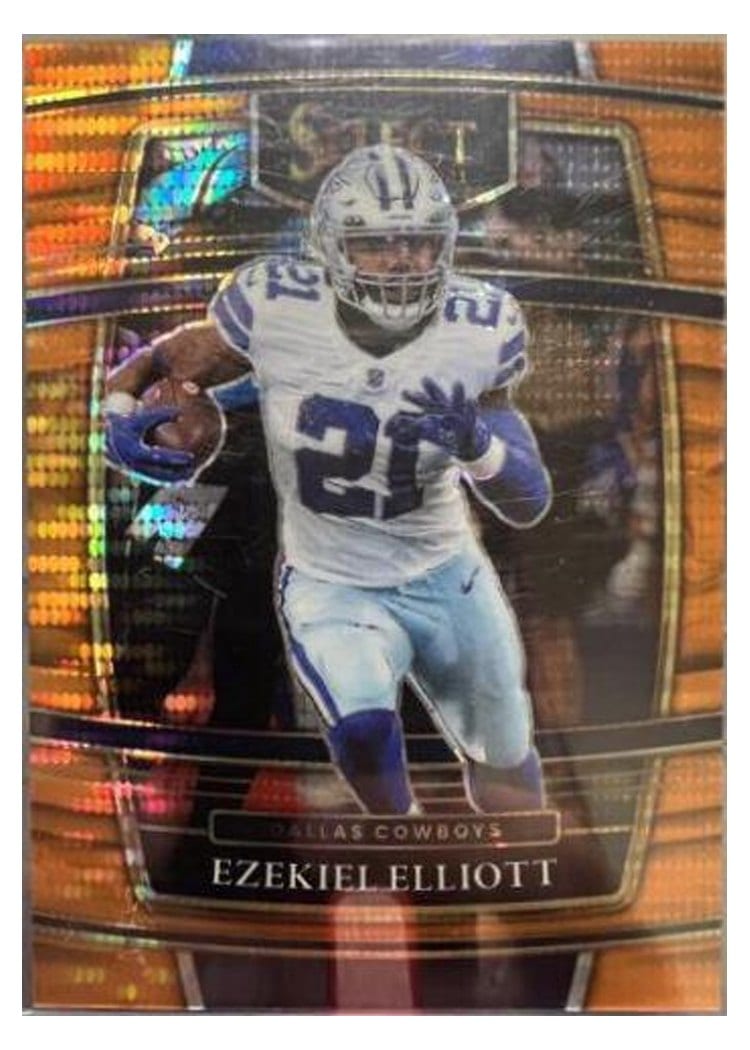 2021 Panini Select Base Set Ezekiel Elliott #11 card