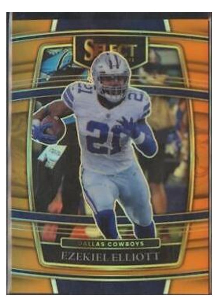 2021 Panini Select Base Set Ezekiel Elliott #11 card