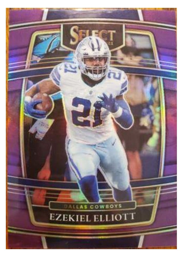 2021 Panini Select Base Set Ezekiel Elliott #11 card