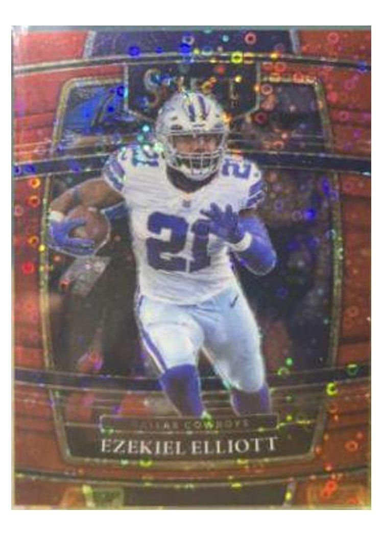 2021 Panini Select Base Set Ezekiel Elliott #11 card
