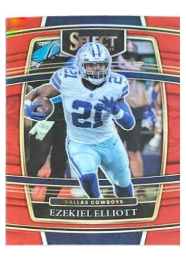 2021 Panini Select Base Set Ezekiel Elliott #11 card