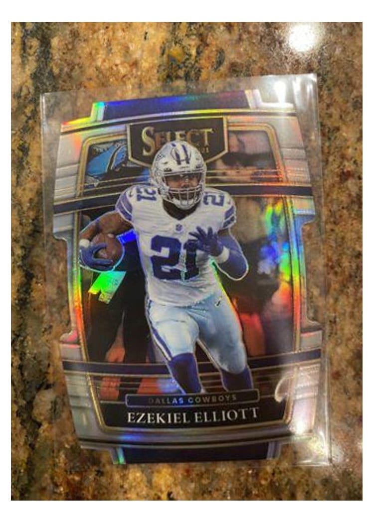 2021 Panini Select Base Set Ezekiel Elliott #11 card