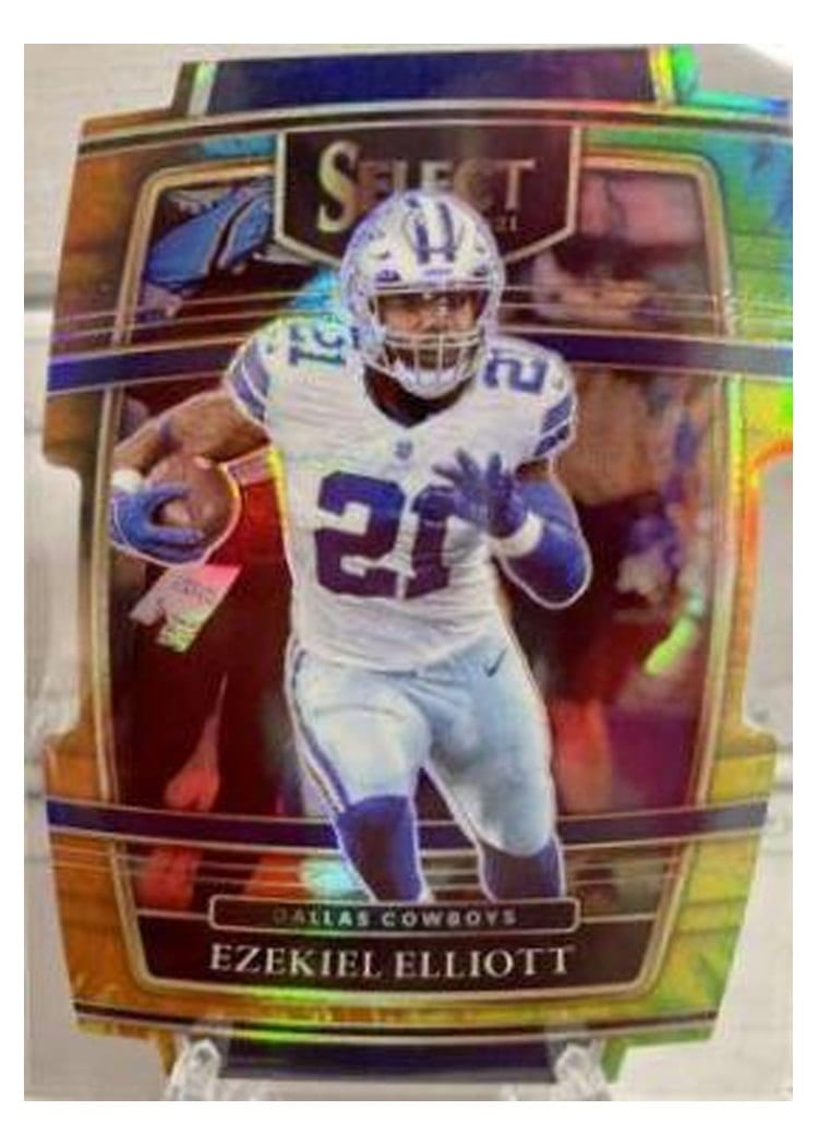 2021 Panini Select Base Set Ezekiel Elliott #11 card