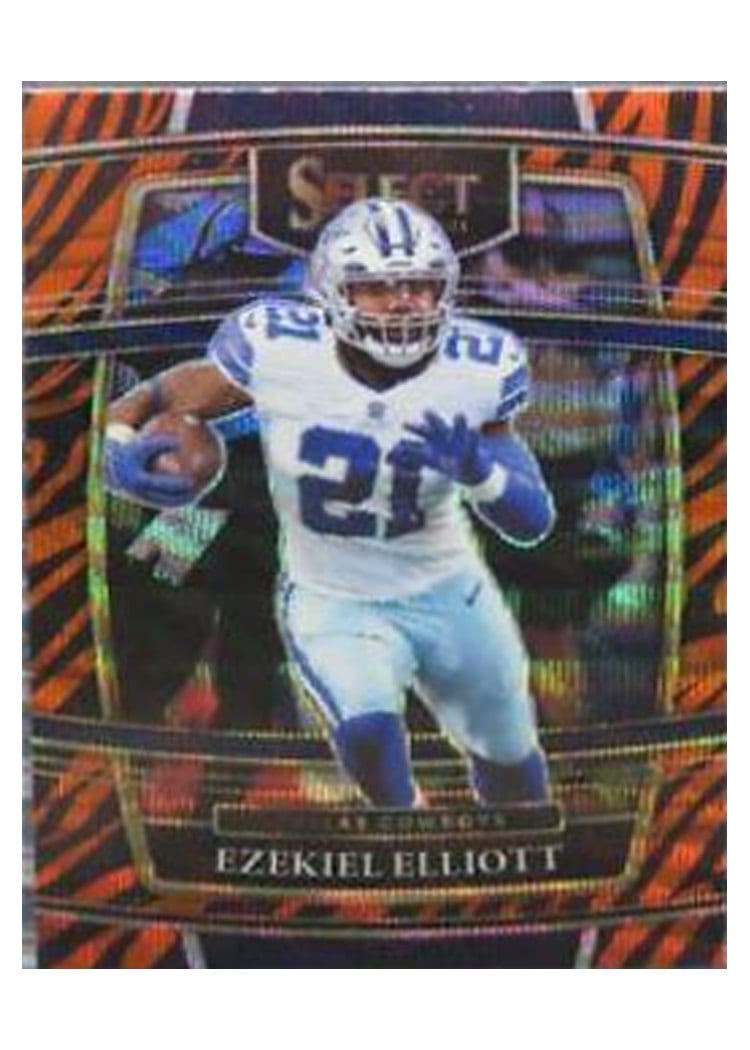 2021 Panini Select Base Set Ezekiel Elliott #11 card