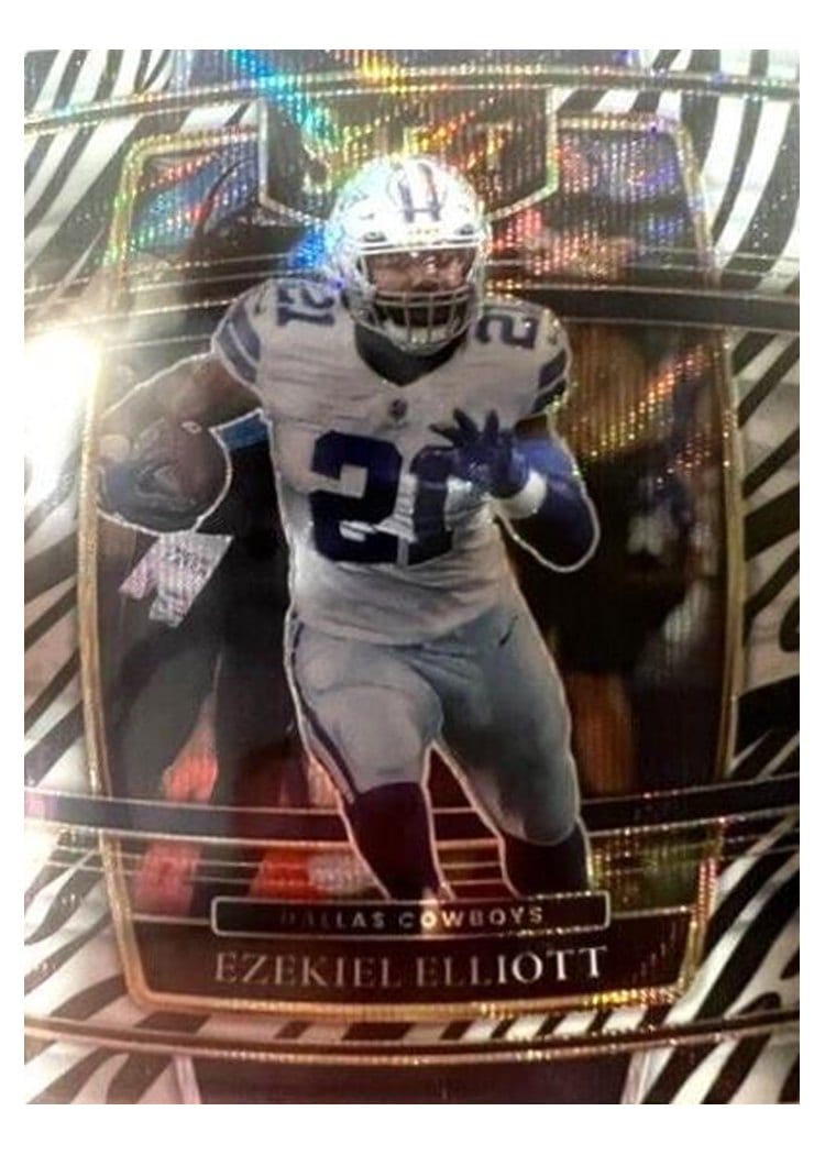 2021 Panini Select Base Set Ezekiel Elliott #11 card