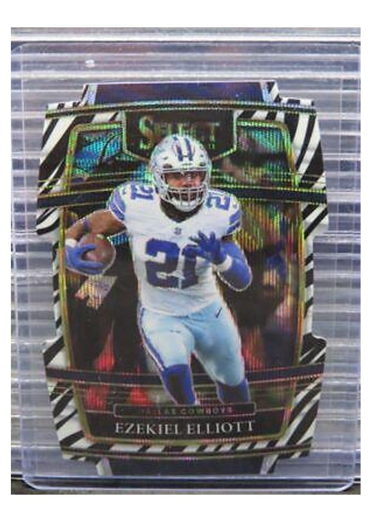 2021 Panini Select Base Set Ezekiel Elliott #11 card