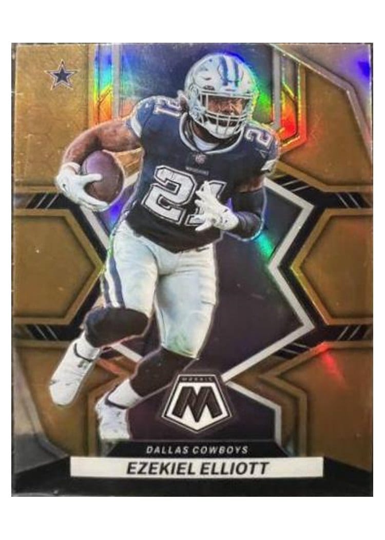 2022 Panini Mosaic Base Set Ezekiel Elliott #53 card