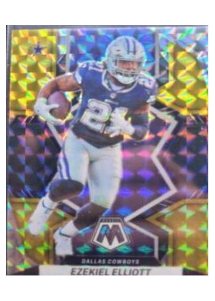 2022 Panini Mosaic Base Set Ezekiel Elliott #53 card