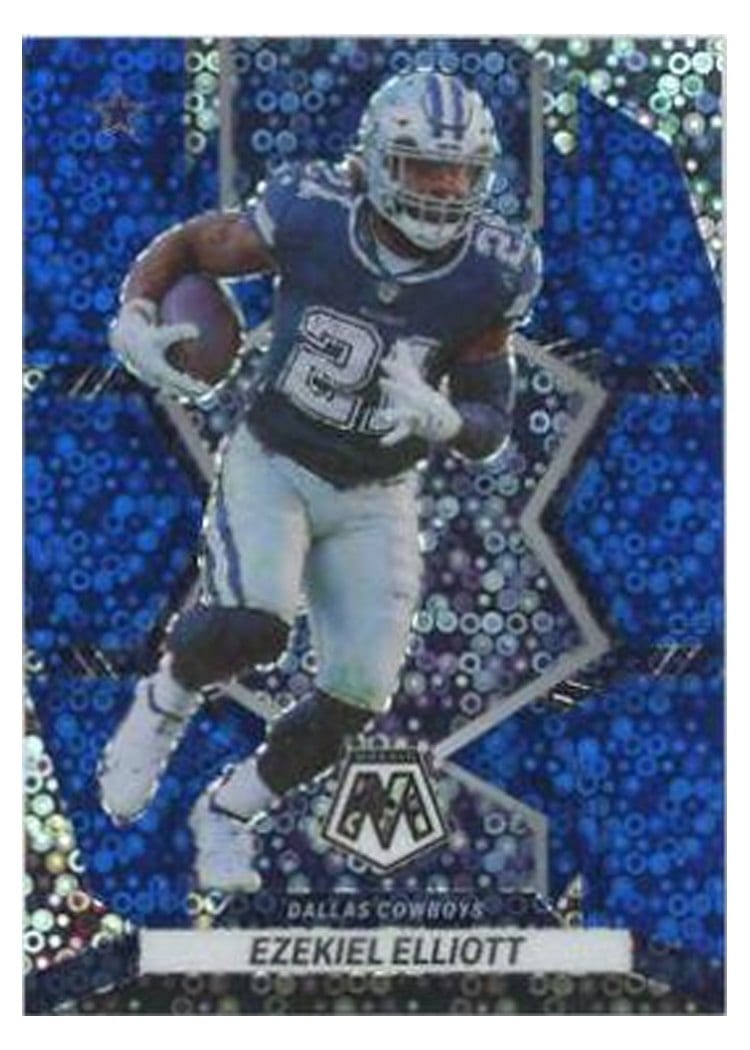 2022 Panini Mosaic Base Set Ezekiel Elliott #53 card