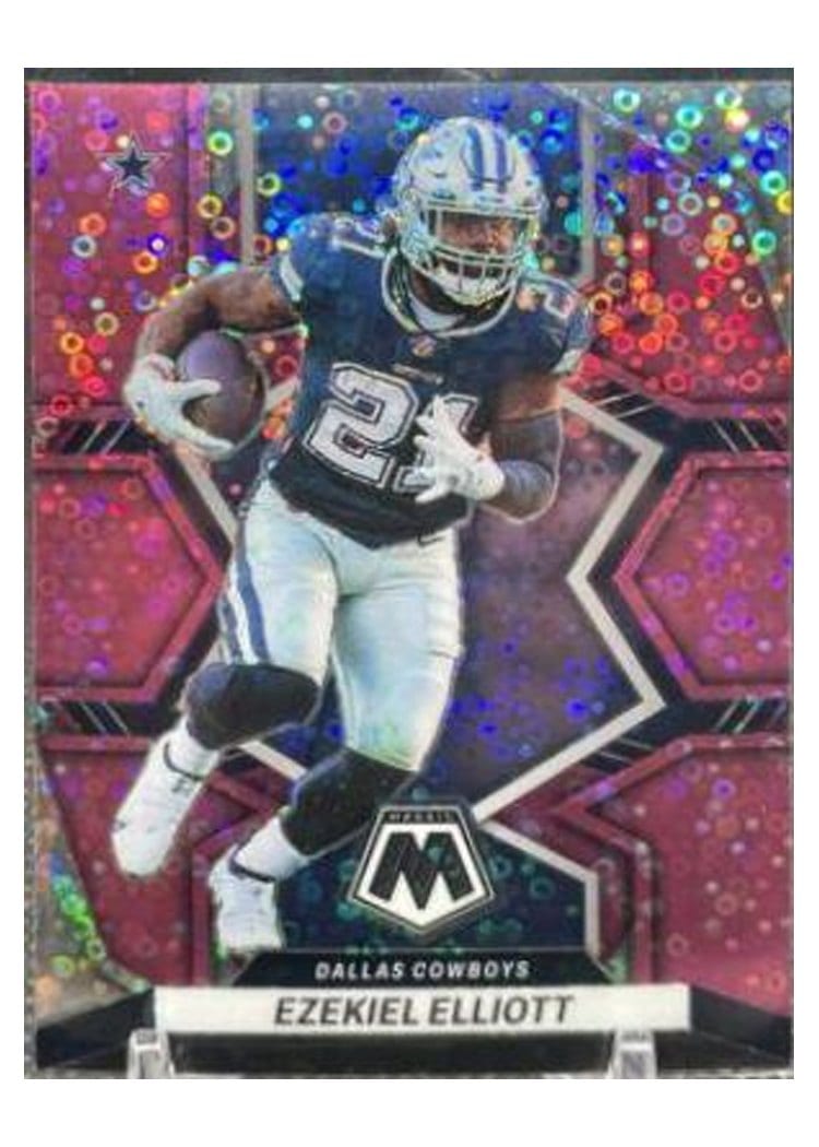 2022 Panini Mosaic Base Set Ezekiel Elliott #53 card