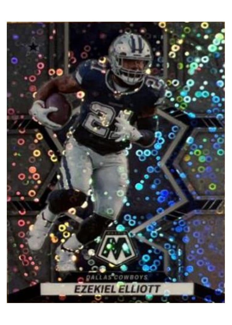 2022 Panini Mosaic Base Set Ezekiel Elliott #53 card
