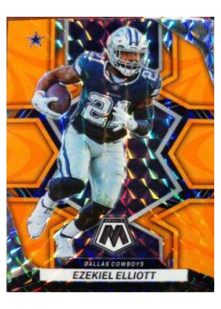 2022 Panini Mosaic Base Set Ezekiel Elliott #53 card