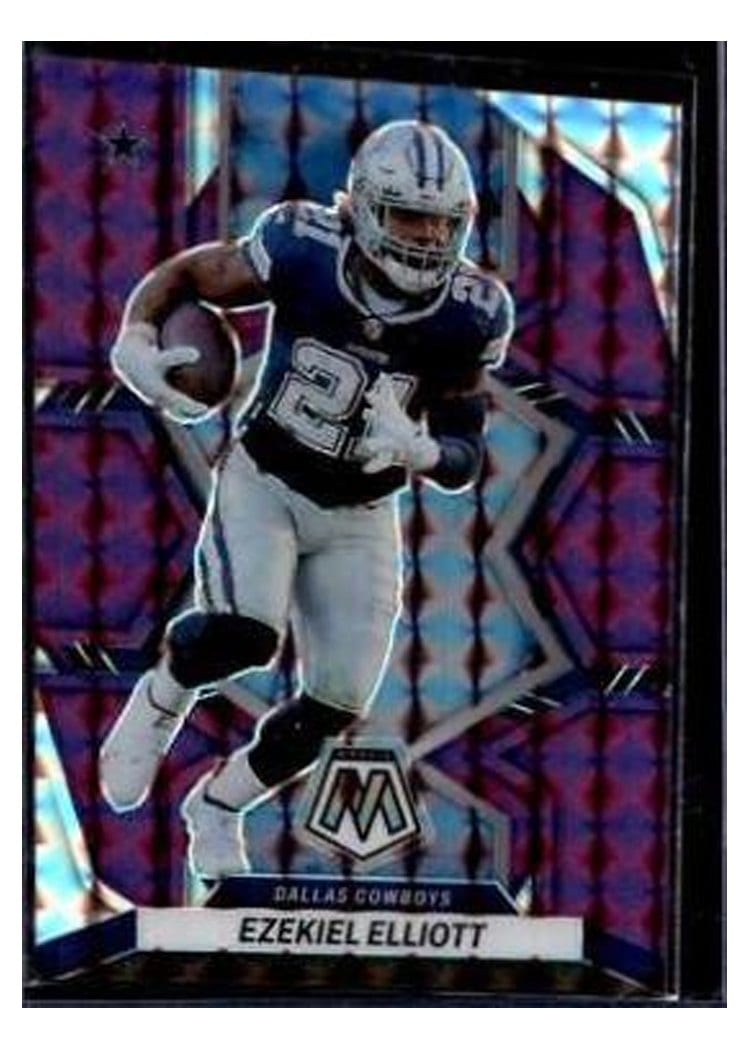 2022 Panini Mosaic Base Set Ezekiel Elliott #53 card