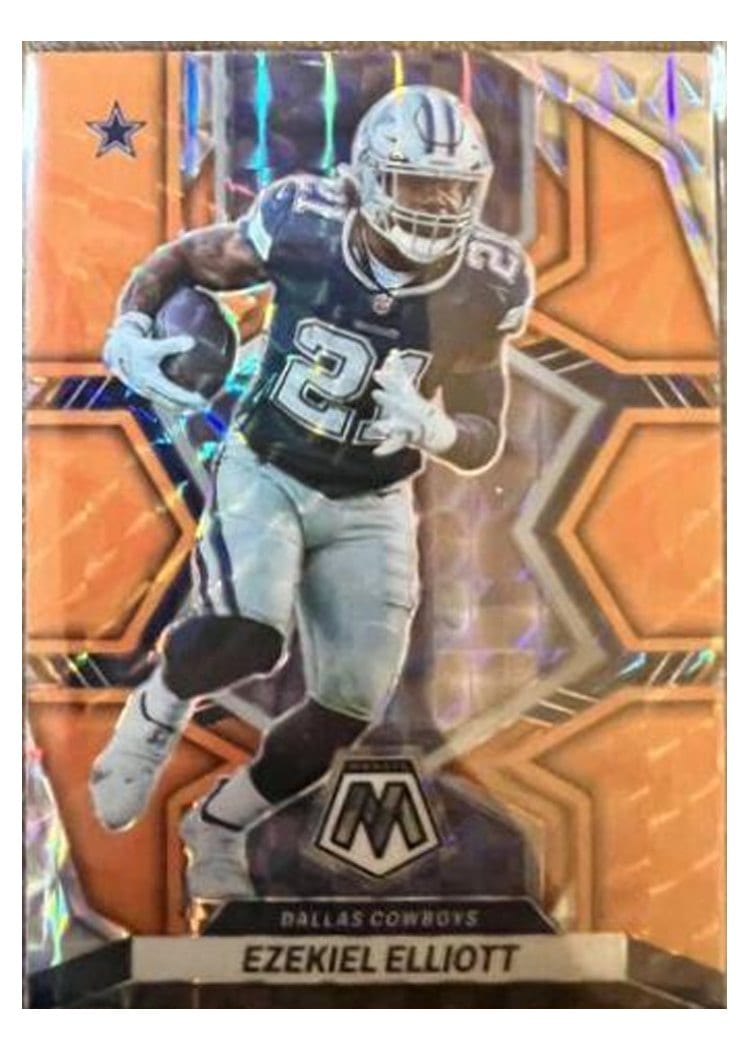 2022 Panini Mosaic Base Set Ezekiel Elliott #53 card