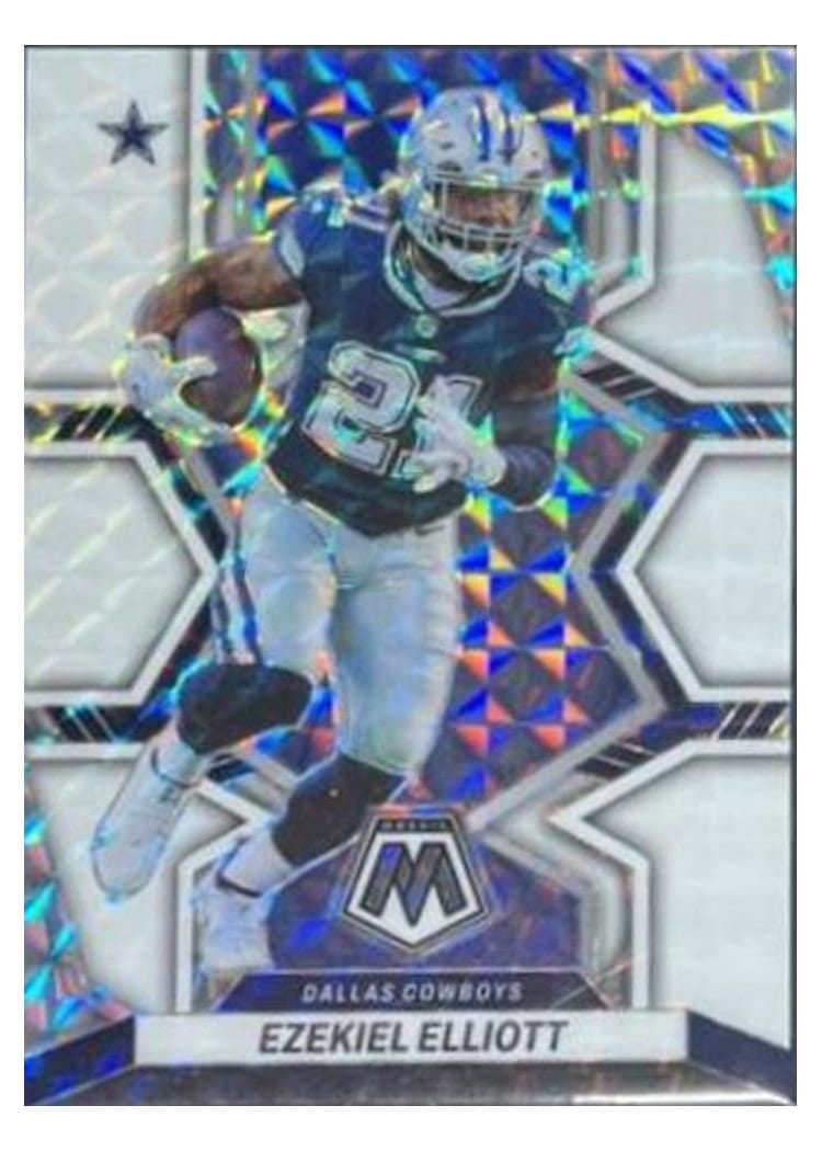 2022 Panini Mosaic Base Set Ezekiel Elliott #53 card