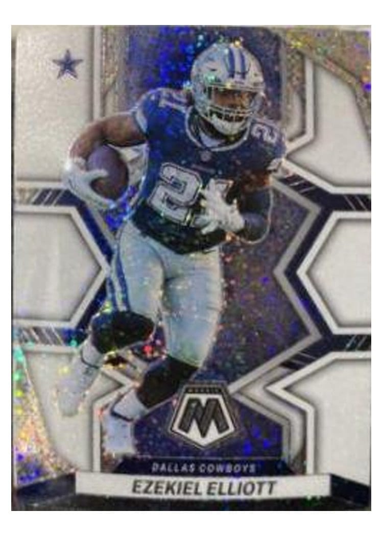 2022 Panini Mosaic Base Set Ezekiel Elliott #53 card