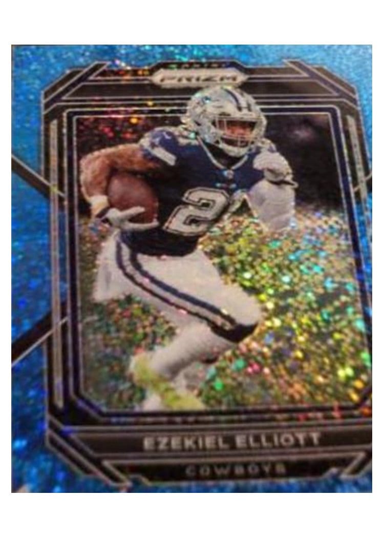 2022 Panini Prizm Base Set Ezekiel Elliott #77 card