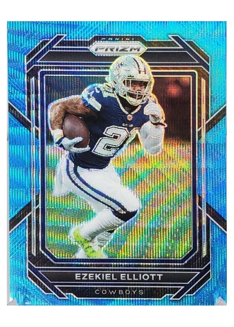 2022 Panini Prizm Base Set Ezekiel Elliott #77 card