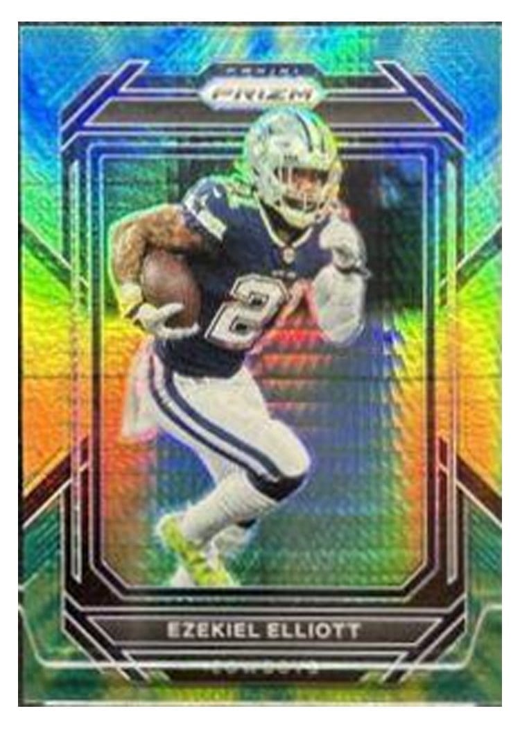 2022 Panini Prizm Base Set Ezekiel Elliott #77 card