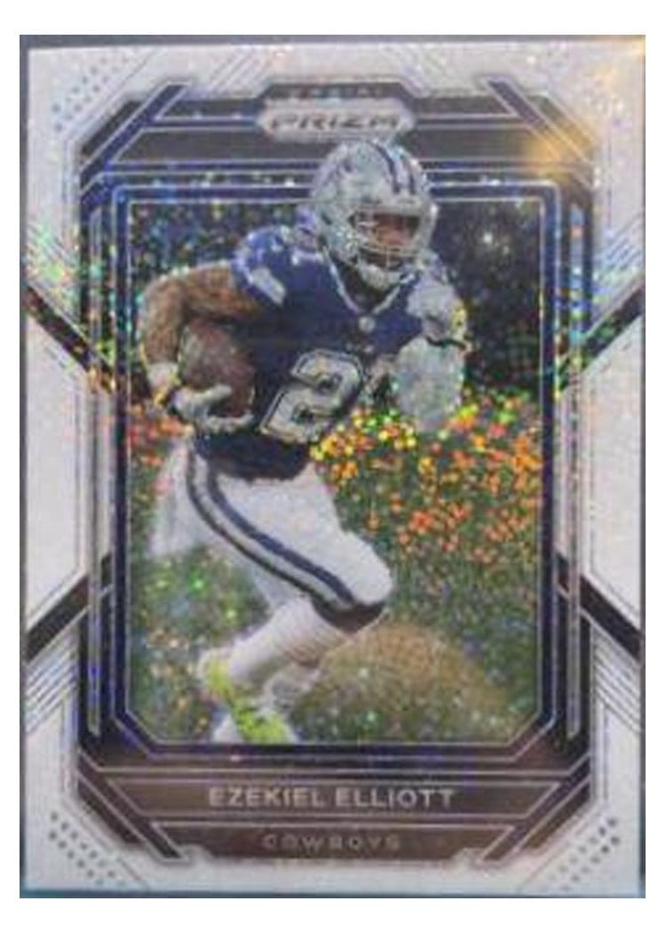 2022 Panini Prizm Base Set Ezekiel Elliott #77 card