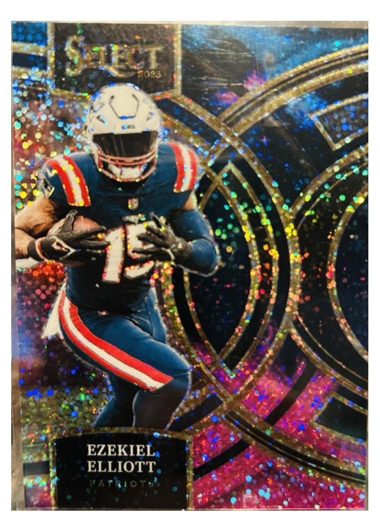 2023 Panini Select Base Set Ezekiel Elliott #185 card