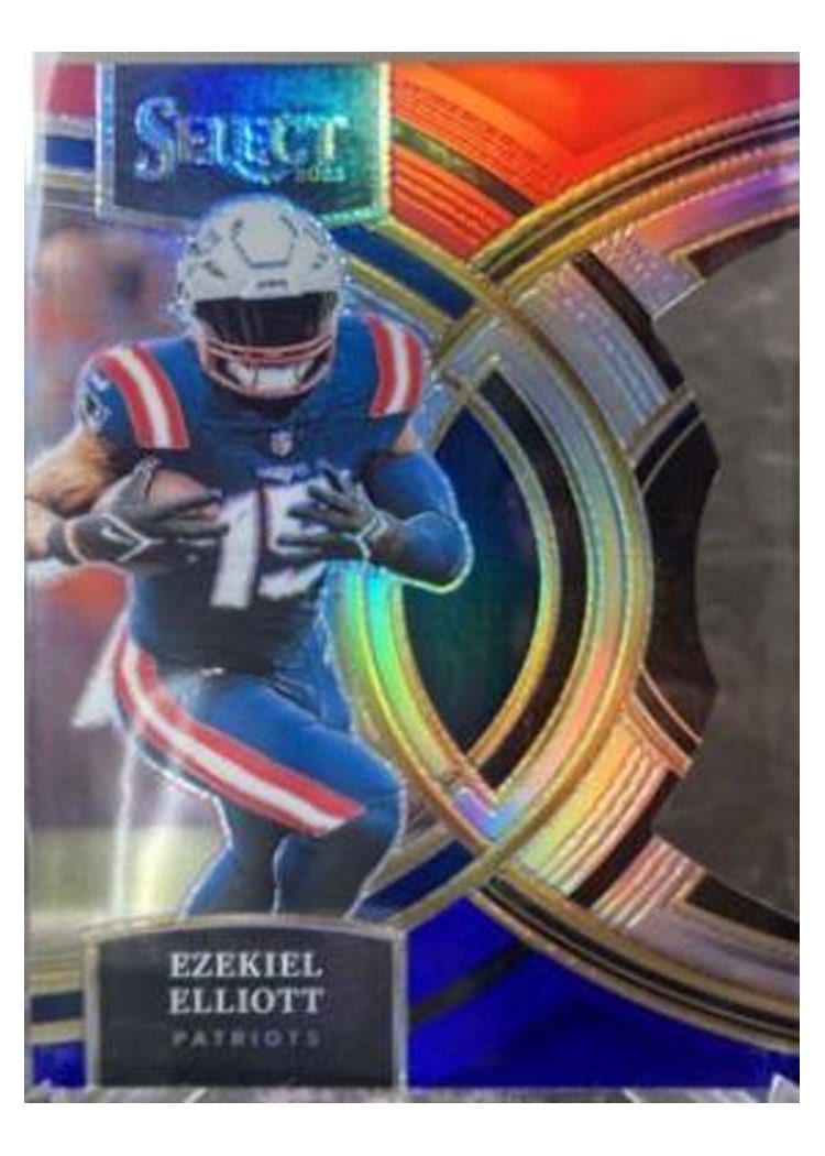2023 Panini Select Base Set Ezekiel Elliott #185 card