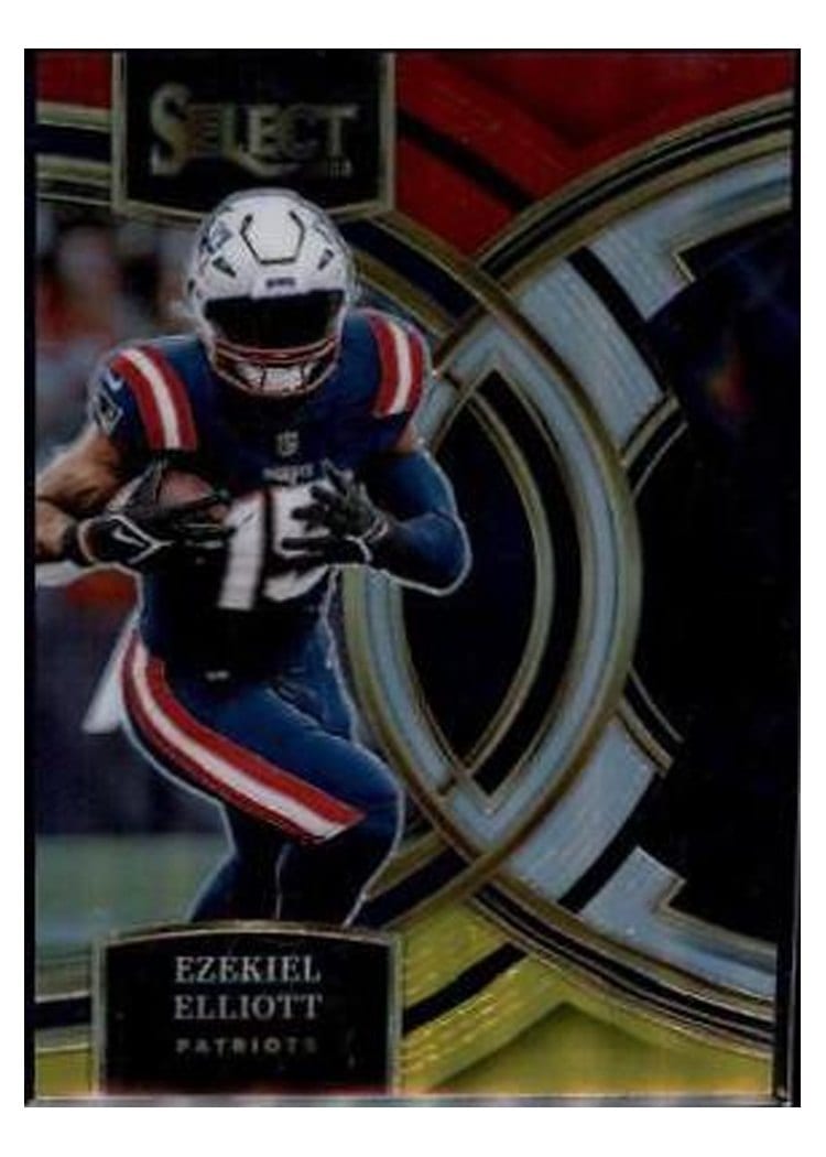 2023 Panini Select Base Set Ezekiel Elliott #185 card