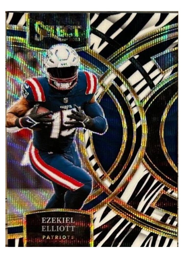 2023 Panini Select Base Set Ezekiel Elliott #185 card