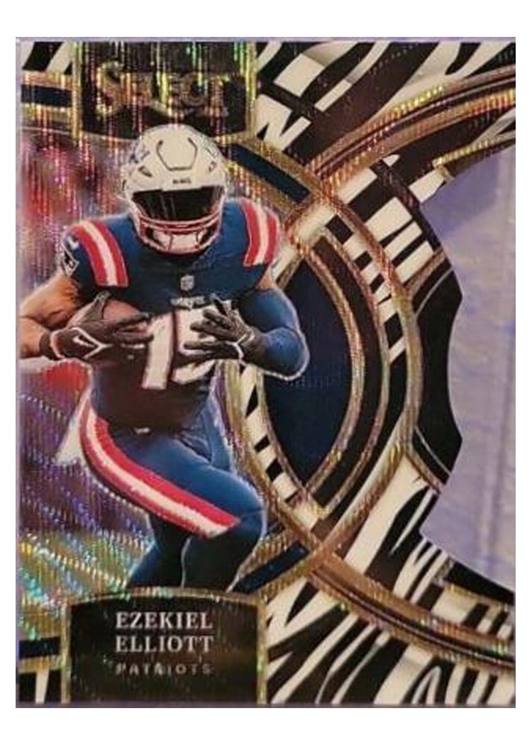 2023 Panini Select Base Set Ezekiel Elliott #185 card