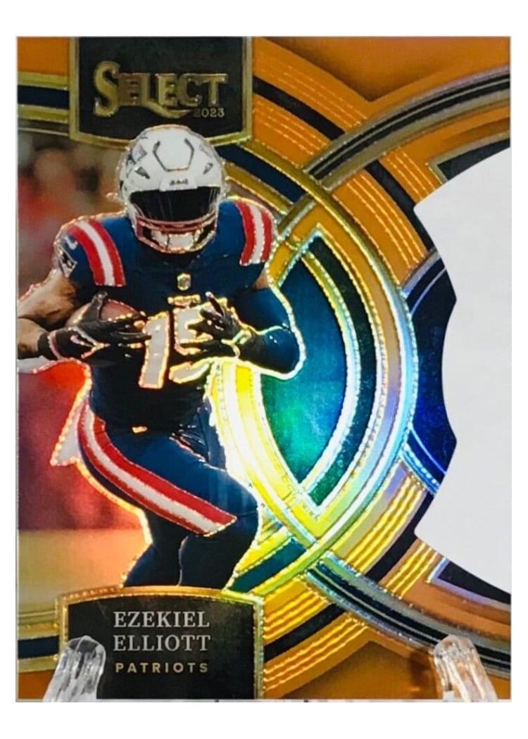 2023 Panini Select Base Set Ezekiel Elliott #185 card