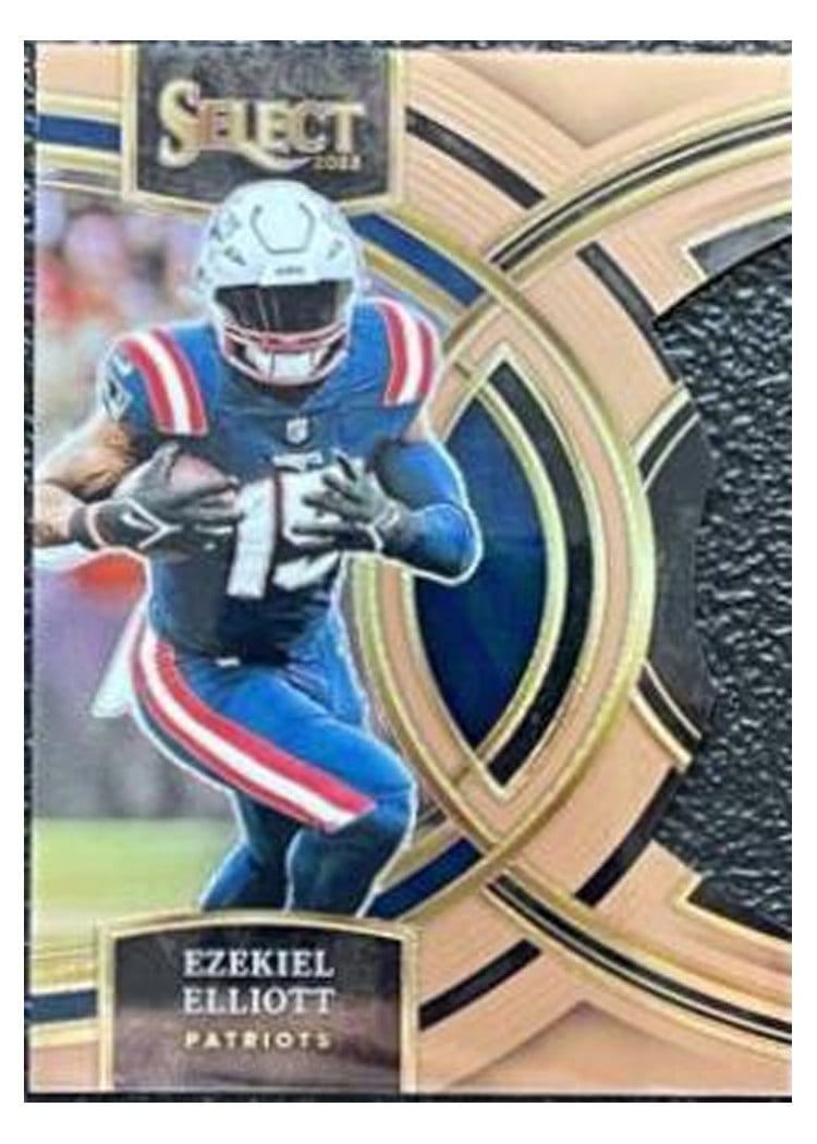 2023 Panini Select Base Set Ezekiel Elliott #185 card