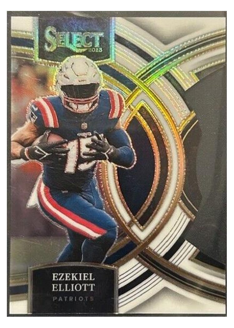 2023 Panini Select Base Set Ezekiel Elliott #185 card