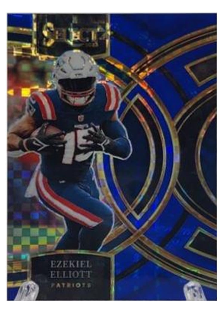 2023 Panini Select Base Set Ezekiel Elliott #185 card