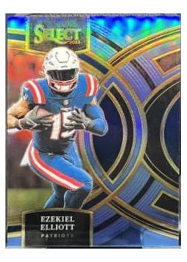 2023 Panini Select Base Set Ezekiel Elliott #185 card