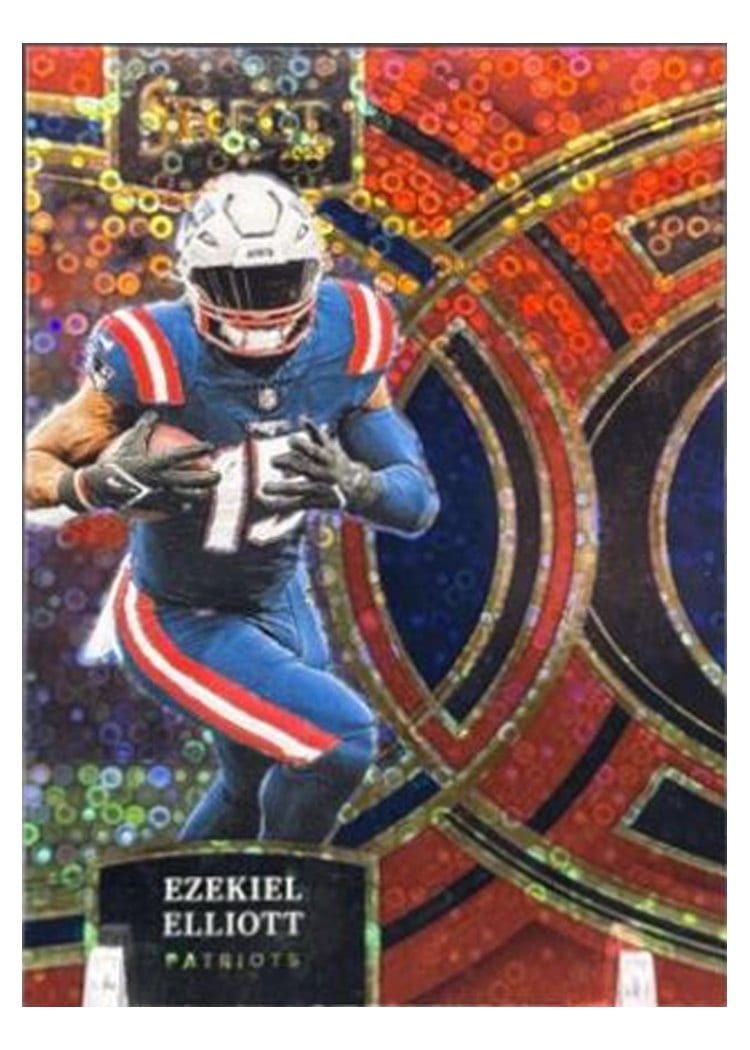 2023 Panini Select Base Set Ezekiel Elliott #185 card
