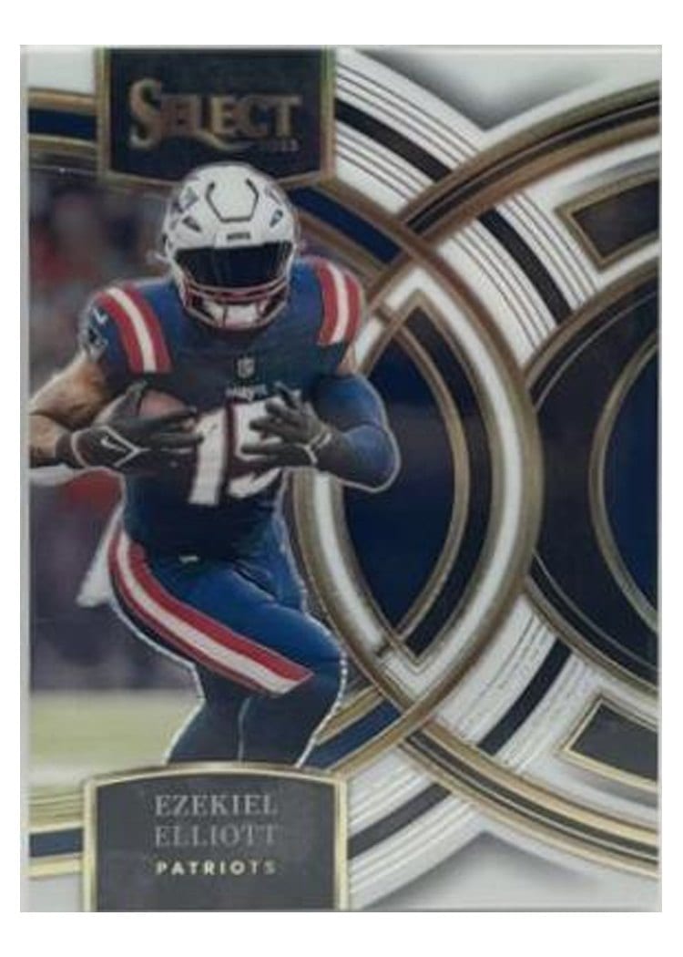 2023 Panini Select Base Set Ezekiel Elliott #185 card