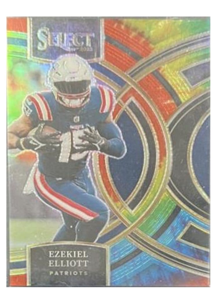 2023 Panini Select Base Set Ezekiel Elliott #185 card