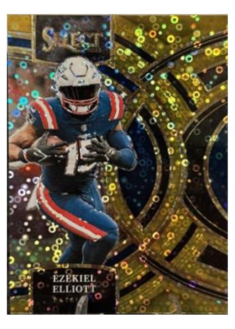 2023 Panini Select Base Set Ezekiel Elliott #185 card