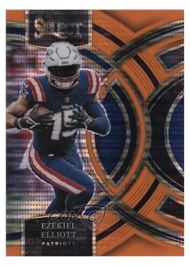 2023 Panini Select Base Set Ezekiel Elliott #185 card