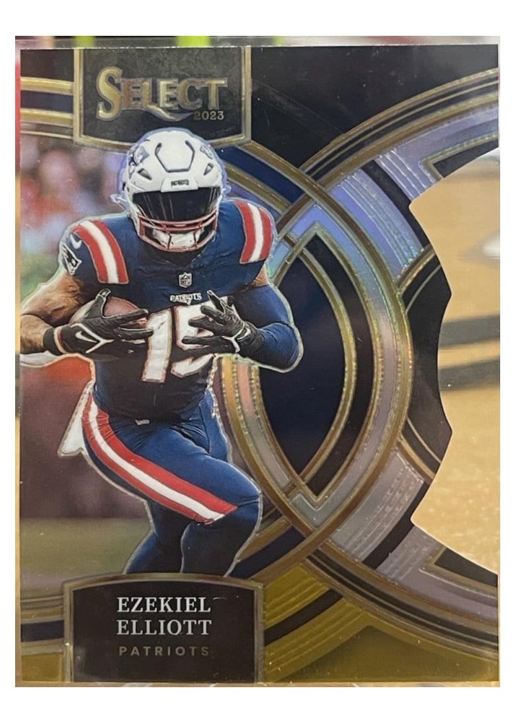 2023 Panini Select Base Set Ezekiel Elliott #185 card