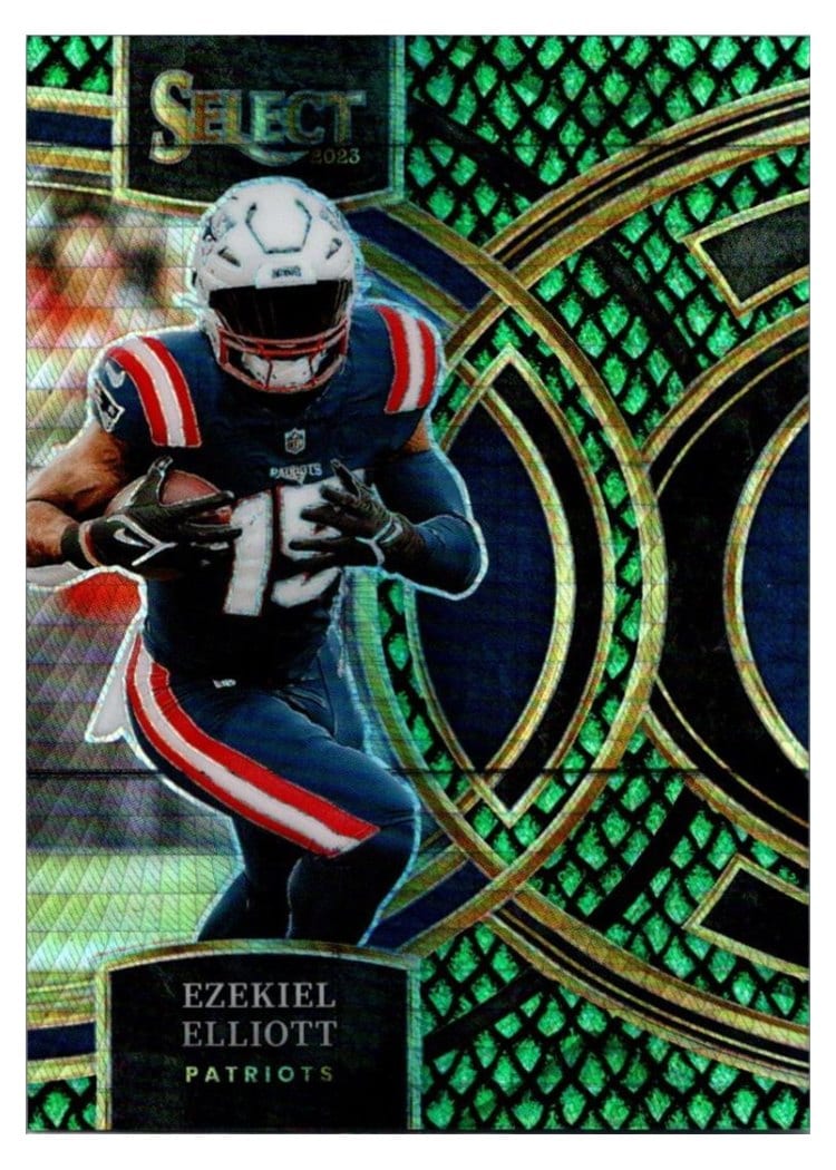 2023 Panini Select Base Set Ezekiel Elliott #185 card