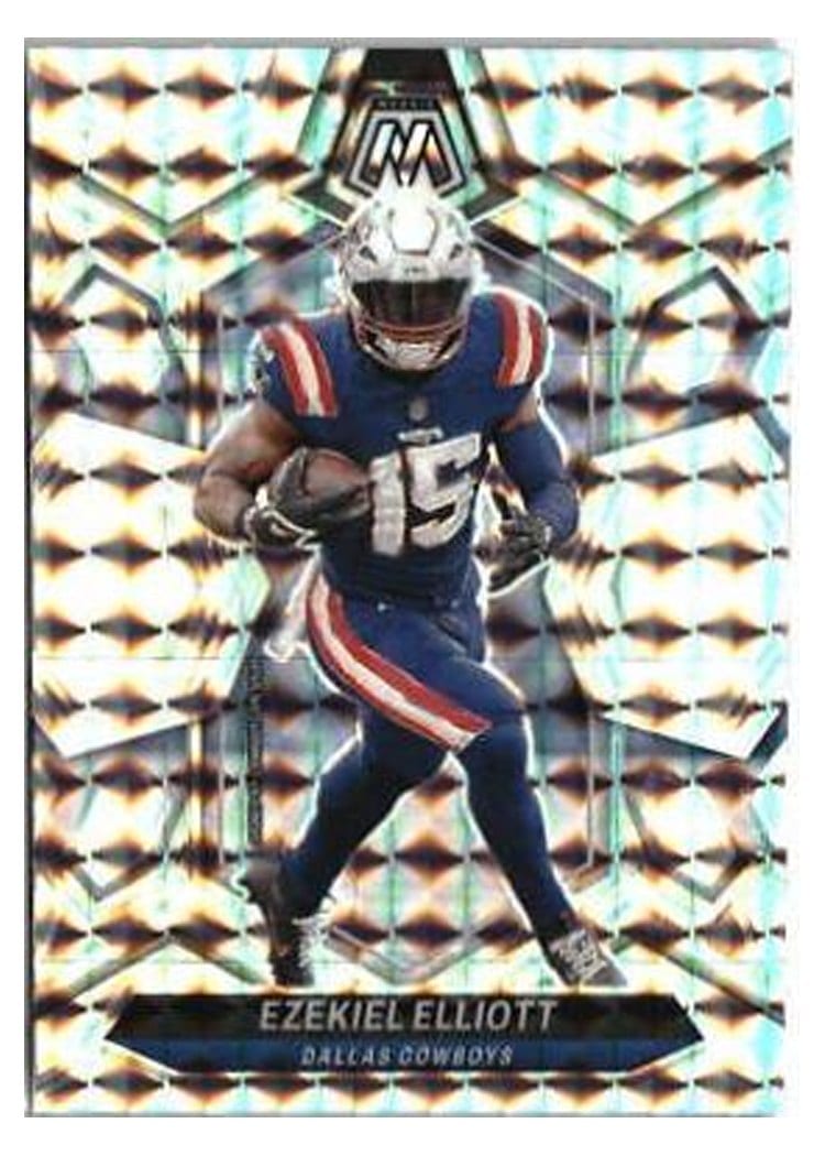2024 Panini Mosaic Base Set Ezekiel Elliott #58 card
