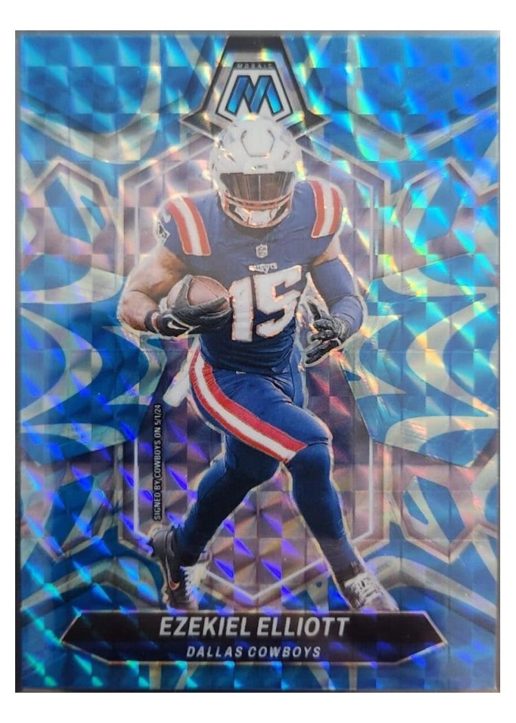 2024 Panini Mosaic Base Set Ezekiel Elliott #58 card