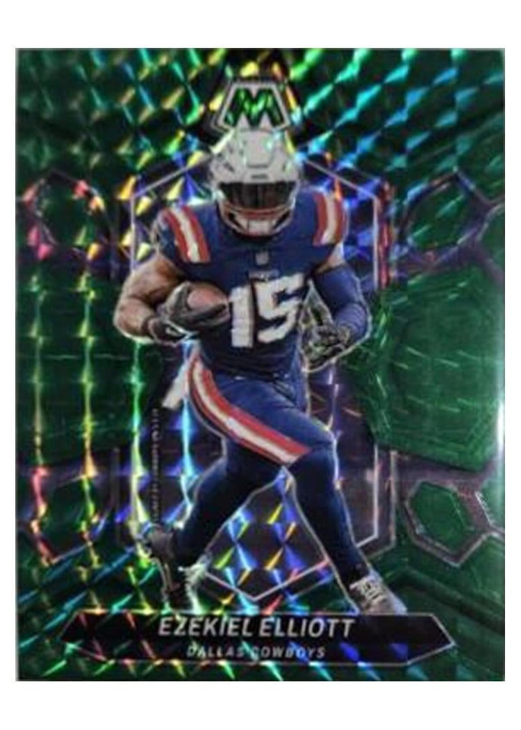 2024 Panini Mosaic Base Set Ezekiel Elliott #58 card