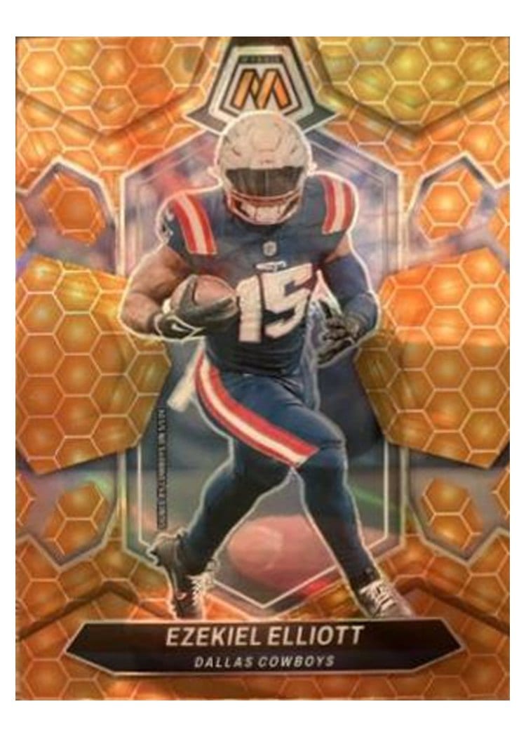 2024 Panini Mosaic Base Set Ezekiel Elliott #58 card