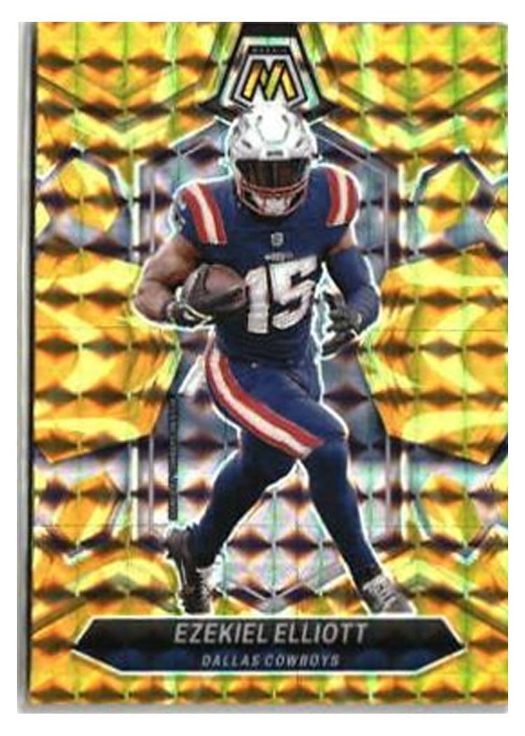 2024 Panini Mosaic Base Set Ezekiel Elliott #58 card