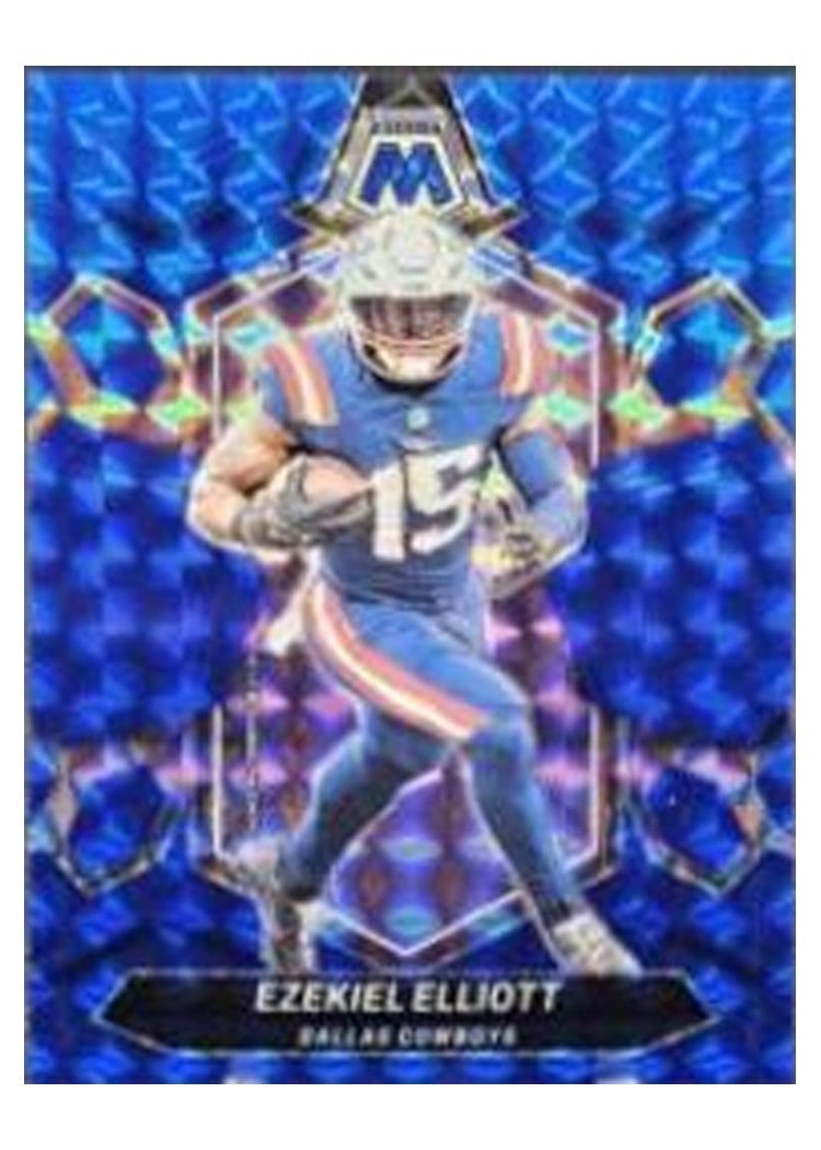 2024 Panini Mosaic Base Set Ezekiel Elliott #58 card
