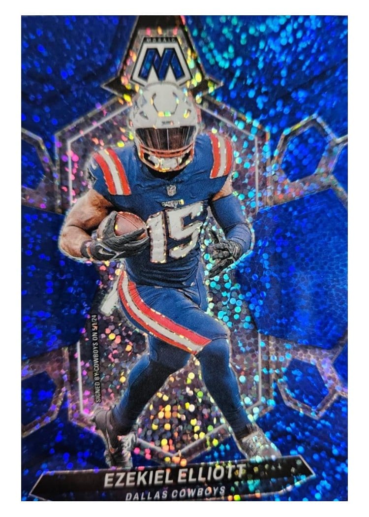 2024 Panini Mosaic Base Set Ezekiel Elliott #58 card