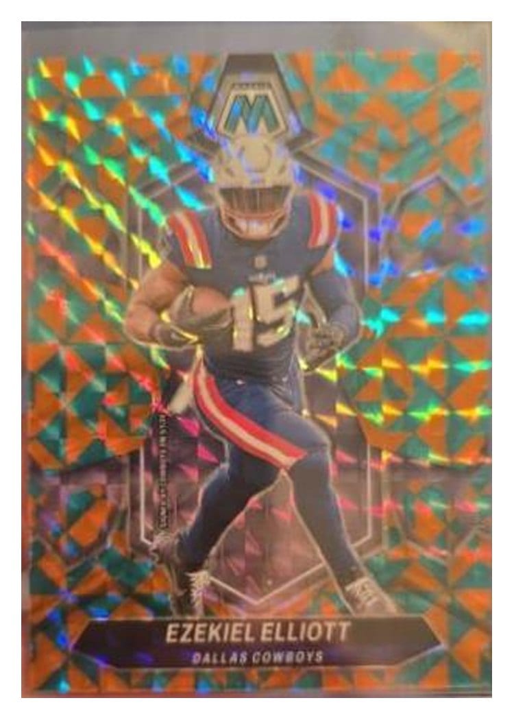 2024 Panini Mosaic Base Set Ezekiel Elliott #58 card
